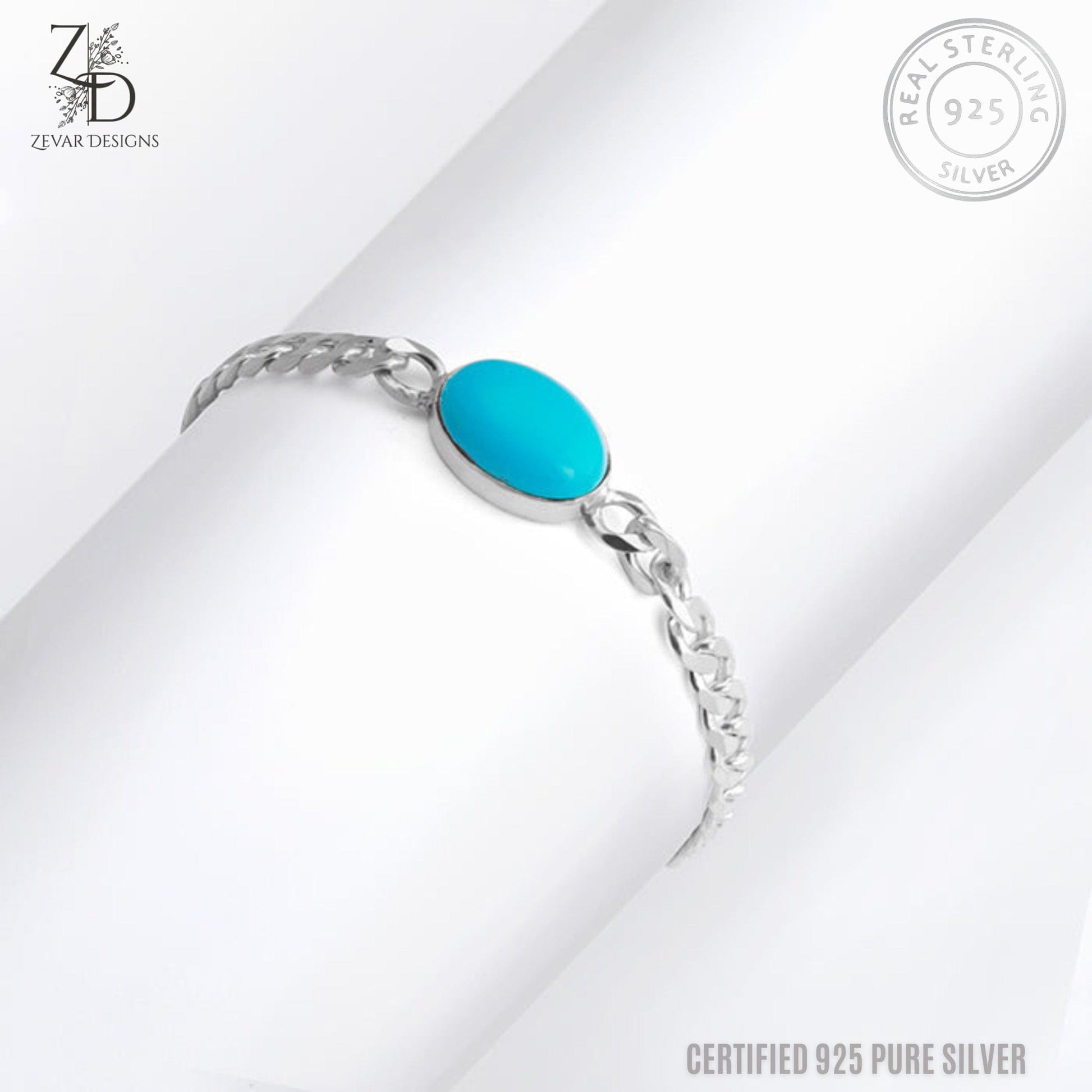Zevar Designs - Australia’s Premium Fashion Jewellery Store Silver Bowl Men’s Bracelet in Sterling Silver - 925 Pure Silver