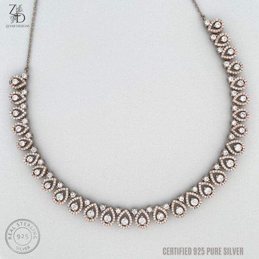 Zevar Designs - Australia’s Premium Fashion Jewellery Store Silver Bowl Sterling Silver Necklace -925 Pure Silver