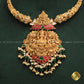 Zevar Designs South Indian Temple Jadau Hasli Necklace Set