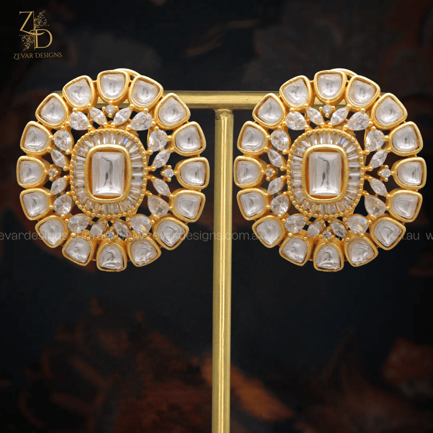 Zevar Designs Long Necklace Sets Victorian Long Set - Mint