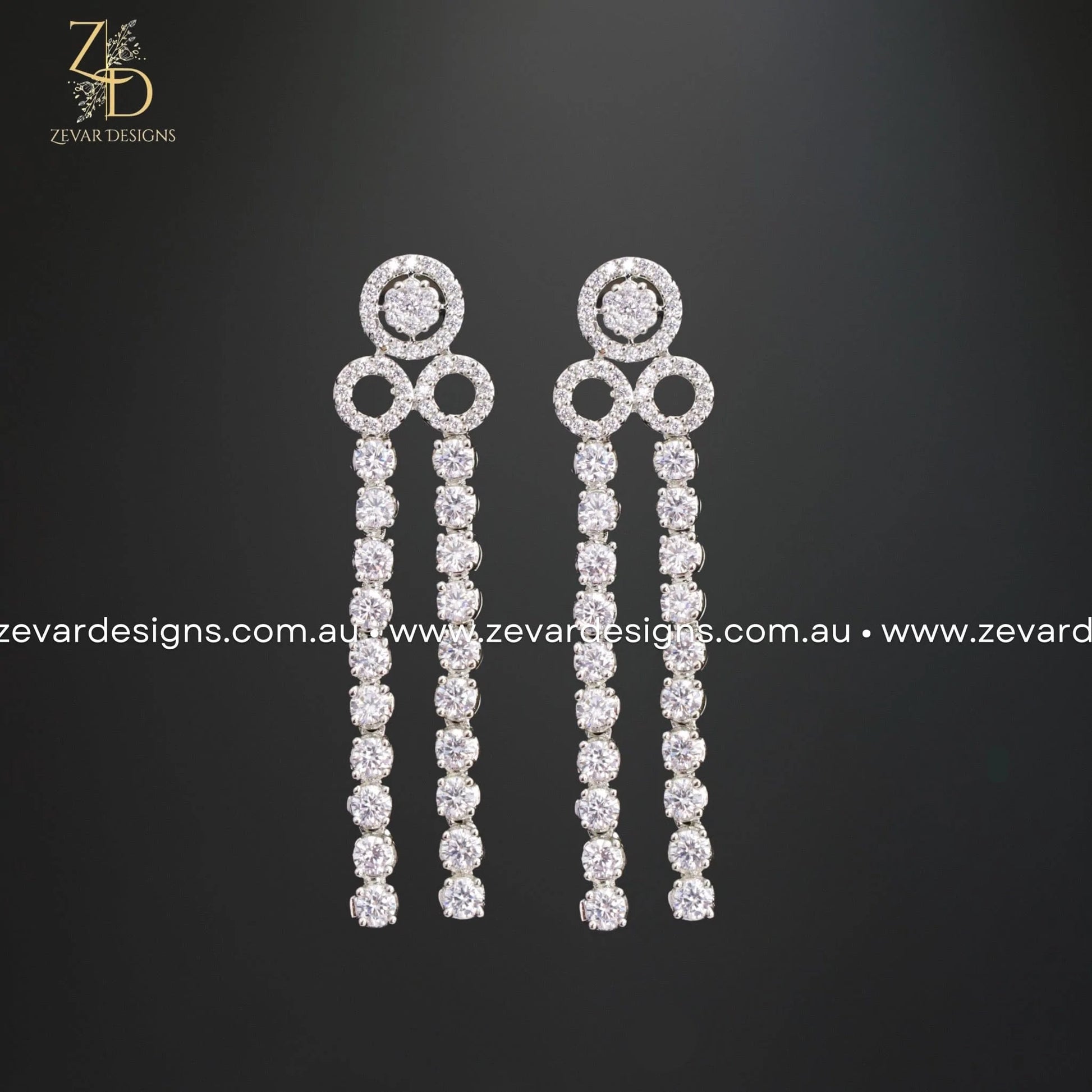 Zircon necklace on sale set online