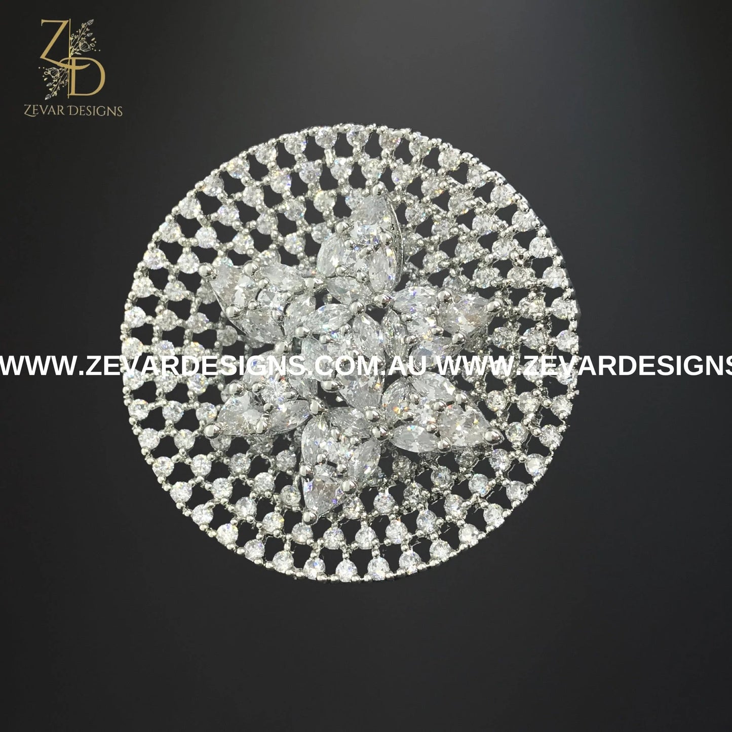 Zevar Designs Rings - AD AD/Zircon Ring