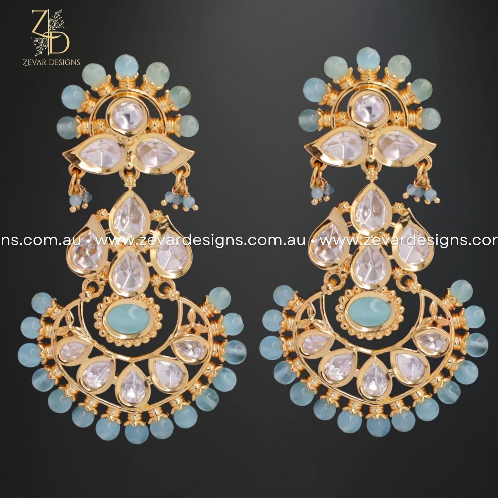 Artificial best sale kundan earrings