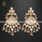 Zevar Designs Necklace Sets Kundan Polki Necklace Set in Grey