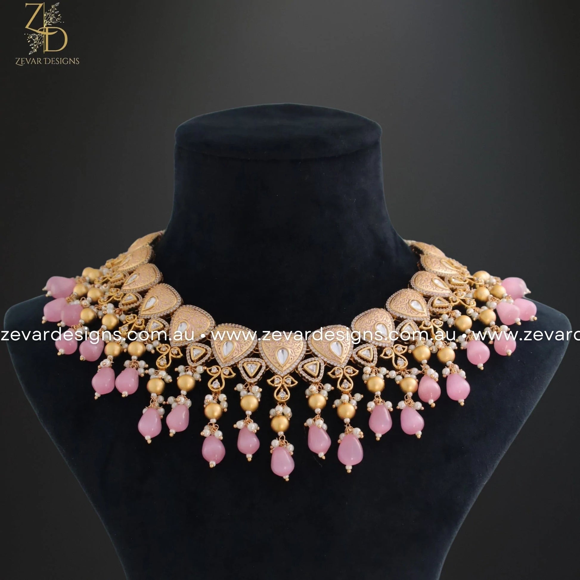 Kundan meena polki jewellery designs deals